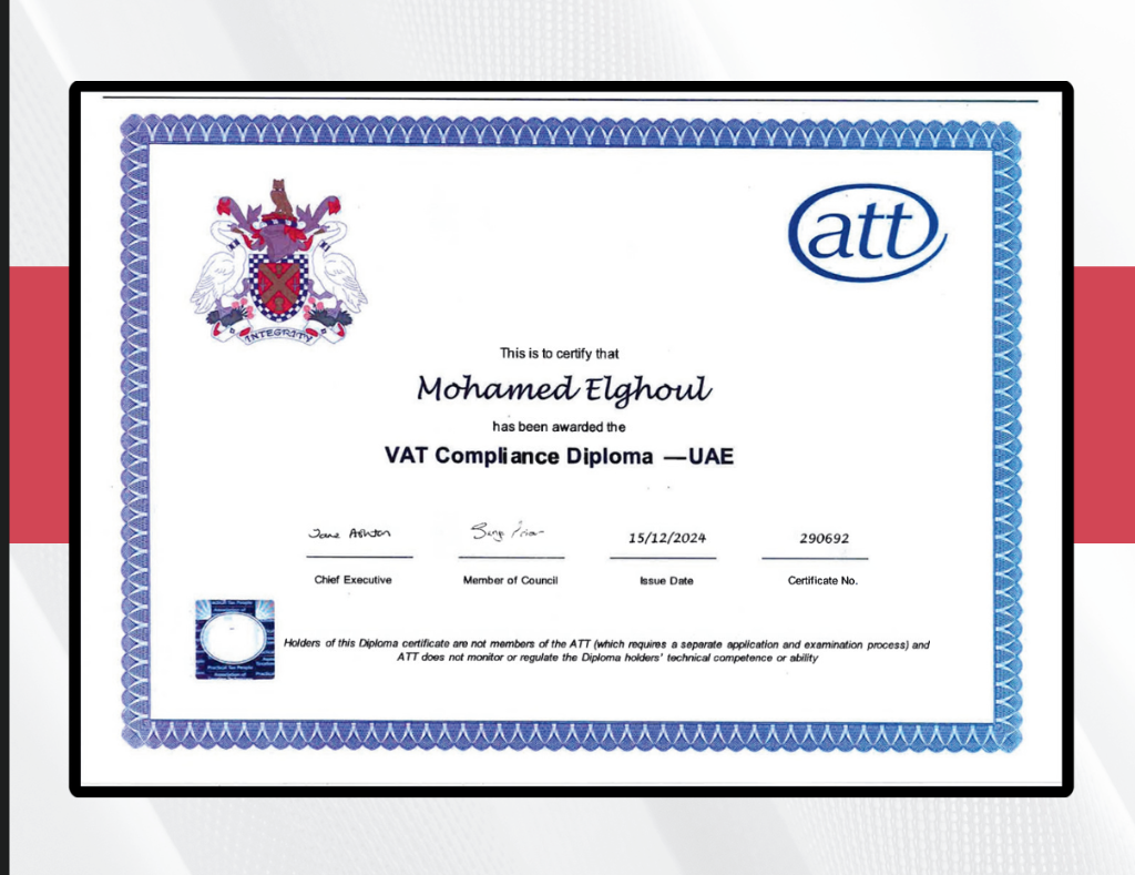 VAT Compliance Diploma — UAE